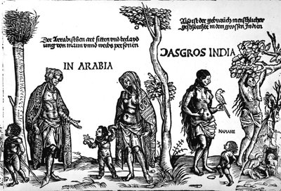 Der Kunig von Gutzin, print made by George Glockendon by Hans Burgkmair